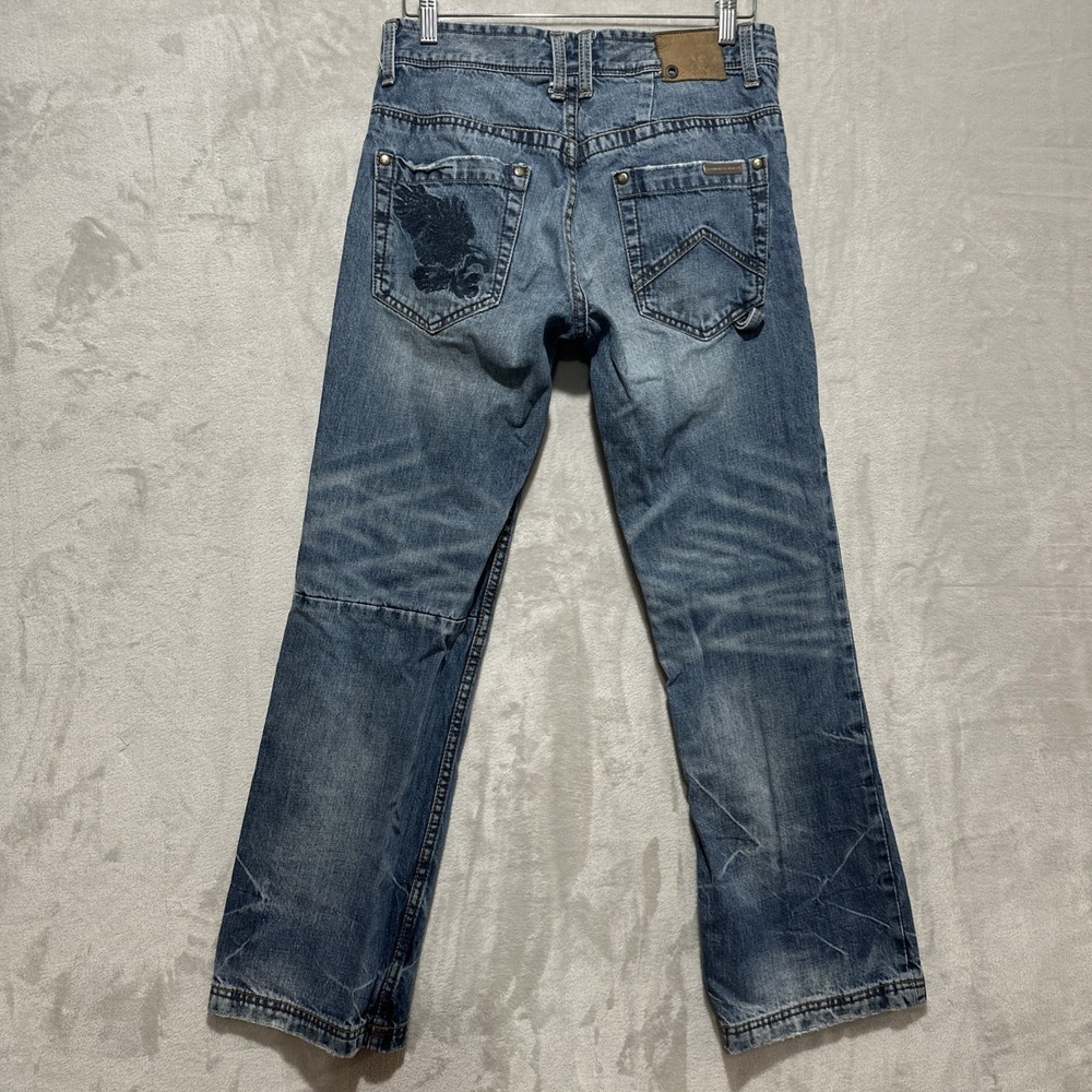 Armani Exchange Jeans Size 29 Short Womens Mid Rise Medium Wash Blue‎ Denim